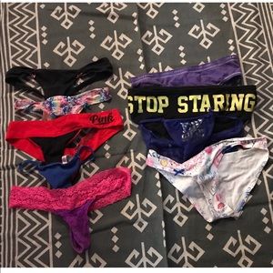 Victoria secret panty bundle